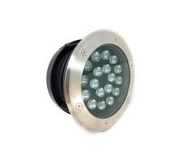 Faretto carrabile calpestabile segnapassi da terra 18 w led luce bianca ip67 [EEK: A+++]