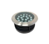 Faretto carrabile calpestabile segnapassi da terra 18 w led luce bianca ip67 [EEK: A+++]