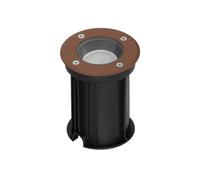 Faretto Carrabile GU10 IP67 - CORTEN con Doppio Pressacavo