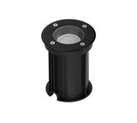 Faretto Carrabile GU10 IP67 - NERO con Doppio Pressacavo