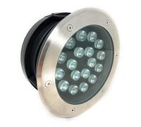 Faretto carrabile incasso 18 led 18 watt calpestabile segnapasso da esterno ip67
