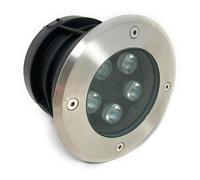 Faretto carrabile incasso 5 led 5 watt calpestabile segnapasso da esterno ip67