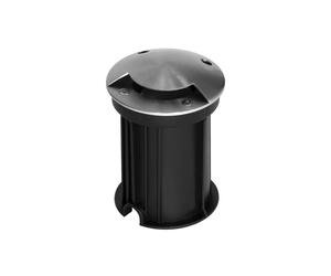 Faretto Carrabile Monodirezione GU10 IP67 - INOX con Doppio Pressacavo