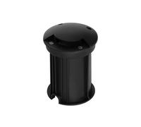 Faretto Carrabile Monodirezione GU10 IP67 - NERO con doppio pressacavo