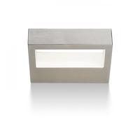 Faretto CHLOE da parete acciaio inossidabile 230V LED 9W IP65 3000K