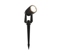 Faretto Con Picchetto Esterno Moderno Iris Plastica Nero Led 6W 3000K Ip65 [EEK: A++]