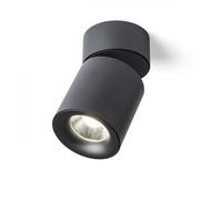 Faretto CONDU da soffitto nero 230V LED 20W 24° 3000K