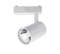 JANDEI - Faretto da Soffitto a Binario Led 40W, Luce Fredda 6000K, 2700 Lumen, 220V 50-60Hz Monofase, Alluminio per Camerini, Vetrina, Negozio, Ufficio. Colore bianco