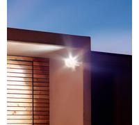 STEINEL 067571 - LED floodlight, 30.6 W, 3120 lm, 4000 K, IP44, motion detector