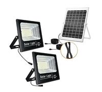Faretto Da Esterno A Luce Solare A Led Con Pannello Lampione Stradale Impermeabile Giardino Remota Garage da giardino(300W 540LED)