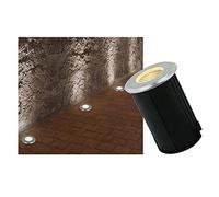 Faretto da Esterno ad Incasso Antiriflesso IP67 Impermeabile Faretti da Incasso A Pavimento per Terrazza, Illuminazione di Vialetti, Segnapasso da Incasso ( Color : Bianco caldo , Size : 3W-85~265V )