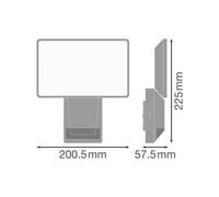 Faretto da esterno con sensore LED OSRAM ENDURA PRO FLOOD, bianco, 27 W Osram