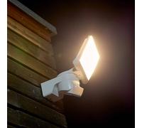 STEINEL 033088 - Proiettore a LED, 14 W, 1484 lm, 3000 K, bianco, IP44