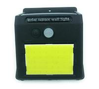 Faretto Da Esterno Crepuscolare Ad Energia Solare Con 48 Led E Sensore