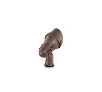 Piantana Moderna Da Esterno Terra Alluminio Coffee 1 Luce Gu10