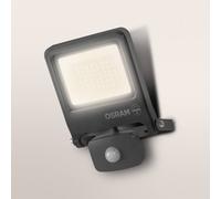 Faretto da esterno OSRAM ENDURA FLOOD, grigio, sensore 30 W 830 IP44 Osram