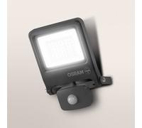 Faretto da esterno OSRAM ENDURA FLOOD, grigio, sensore 30 W 840 IP44 Osram