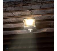 Faretto da esterno OSRAM ENDURA FLOOD, grigio, sensore 50 W 840 IP44 Osram