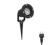 Faretto da giardino a LED DUK Grid con picchetto a terra per esterni nero IP65