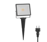 Faretto da giardino a LED FLIN con picchetto a terra e spina per proiettore da [EEK: F]