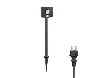 Faretto da giardino a LED Wega con picchetto a terra e base da 40 cm per esterni