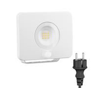 Faretto da giardino a LED WEGA per esterni IP44 spina rilevatore di movimento