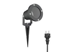 Faretto da giardino DUK antracite con picchetto a terra per esterni IP65 1x GU10