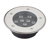 Faretto Da Giardino Interrato, Faretto Da Incasso Per Esterni, Faretti LED Da Interro Ultrasottili, Proiettori Da Incasso Impermeabili IP67, Illuminazione Paesaggistica(Yellow,9W(150*50mm))