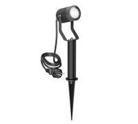 Faretto da giardino SHINGA con picchetto a terra e base da 15 cm per esterni con