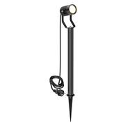 Faretto da giardino SHINGA con picchetto a terra e base da 40 cm per esterni con