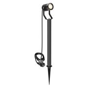 Faretto da giardino SHINGA con picchetto a terra e base da 40 cm per esterni con