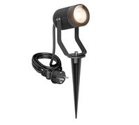 Faretto da giardino SHINGA con picchetto a terra per esterni spina IP65