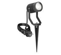 Faretto da giardino SHINGA con picchetto a terra per esterni spina IP65 [EEK: C]