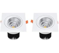 Faretto da Incasso A LED Ultra Sottile da 5 W, Faretto da Soffitto per Decorazioni da Interni, Apparecchi di Illuminazione da Soffitto, Risparmio Energetico per Il Bagno-White-Neutral Light