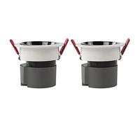 Faretto da Incasso a soffitto a LED, 2 Pezzi, faretto direzionale, faretto da Incasso Rotondo Mini per Soggiorno, luci per Quadri da Galleria e Mini faretti da Incasso