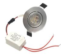 Faretto da incasso a soffitto a LED da 3 W: mini faretto piccolo, luci da incasso a soffitto rotonde orientabili, 100-240 V, dimensione foro da 50 mm