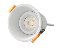Faretto da Incasso a soffitto, faretto da 3W Resistente al Fuoco, Lampada da Parete a Risparmio energetico, Lampada d'accento Impermeabile IP65, per Bagno, Camera da Letto, Cucina, Isola