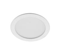 faretto da incasso 'Cadance' dimmerabile (Moderno) colore Bianco, in Alluminio ad es. Bagno (1 luce, lampadina inclusa) di PRIOS | Faretto, lampada da incasso, plafoniera, applique