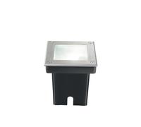 Faretto da incasso da esterno moderno a 1 luce alluminio collezione DL1172