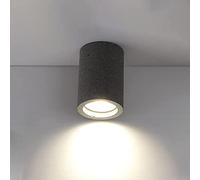 Faretto da Incasso in Cemento Industriale da Montare in ficie, da da soffitto in Cemento per Loft, Illuminazione d'aento per Bar, caffetteria, Camera da Letto, Comodino, testiera, Quadro,