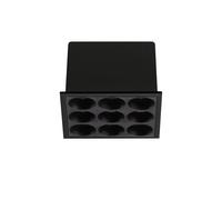 LIKA SLIM INCASSO LED SMD Alimentatore ONOFF incluso 10 W 32° 1050 lm 3000 K NERO