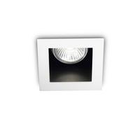 FUNKY FARETTO INCASSO BIANCO 1 LUCE ATTACCO GU10 9X9CM