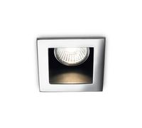 Faretto Da Incasso Moderno Funky Metallo Cromo 1 Luce Gu10