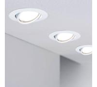 Faretto da incasso Paulmann Base, set da 10 pezzi, bianco Paulmann