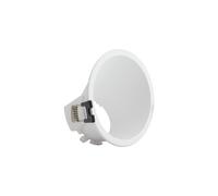 Faretto da Incasso Rotondo Policarbonato Foro Ø85mm Luce Asimmetrica per GU10
