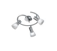 Faretto da Interno a LED in Metallo Nickel Opaco