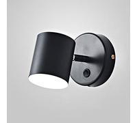 Faretto da Interno/Esterno, Applique Moderna con Interruttore a Cordicella,Da da Parete con Porta Usb,Da da Parete Regolabile per Comodino,Da da Parete Tricolore con Paralume in Acrilico per Soggiorno