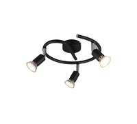 Faretto da Interno GU10 in Metallo Nero Opaco