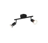 Faretto da Interno GU10 in Metallo Nero Opaco