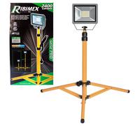 Faretto da lavoro con treppiede telescopico Faro cantiere 30 W Luce led Ribimex